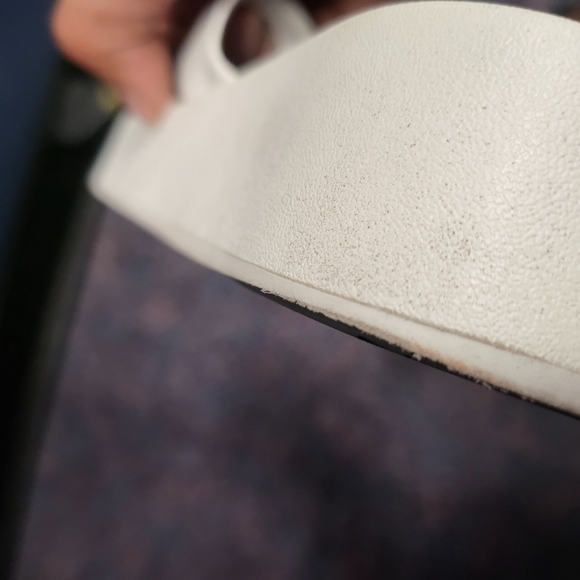 Franco Sarto White Janey Platform Flip Flop Sandal. Size 11. - Picture 6 of 11